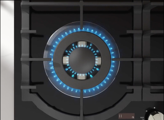 Гнучкий контроль полум’я.