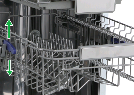 Регулювання кошика за висотою