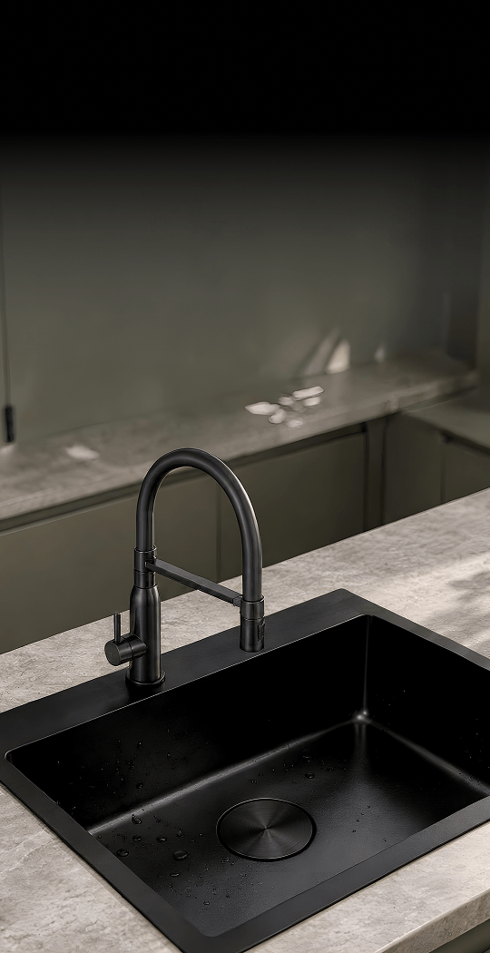 ELEGANT Matt Black