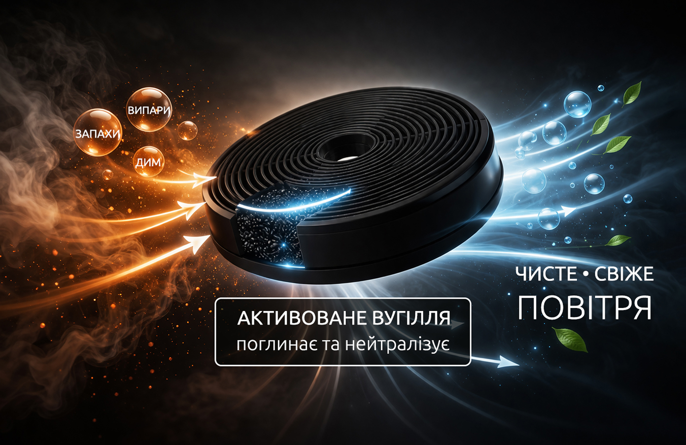 Код чистоти повітря - CF 220 A.