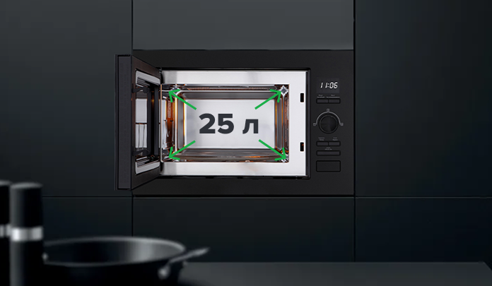 Обʼєм 25 л