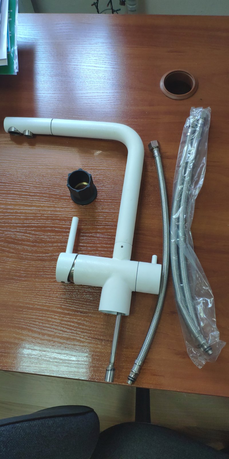 Змішувач  T01 BIANCO TITANO 68 - 4