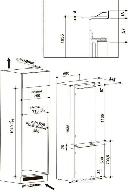 Холодильник Whirlpool SP40 801 EU - 26