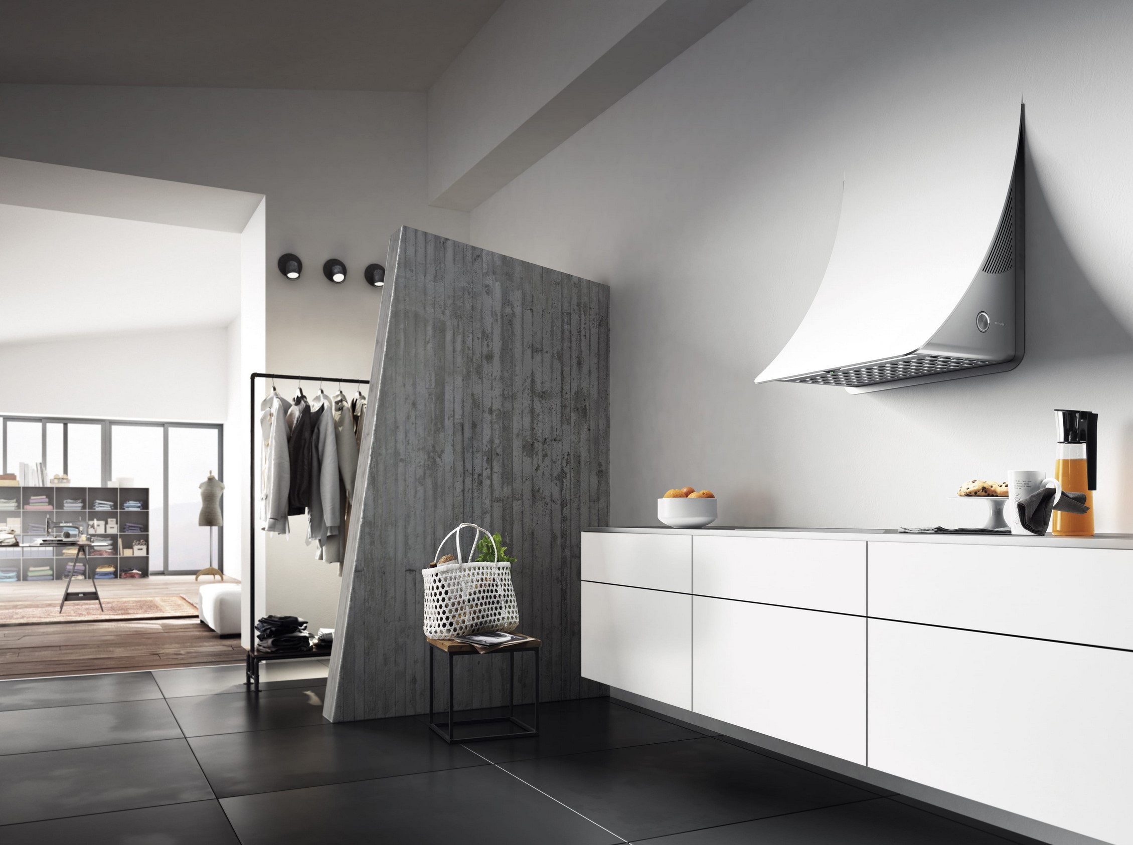 Витяжка Elica NUAGE DRYWALL/F/75 - 3