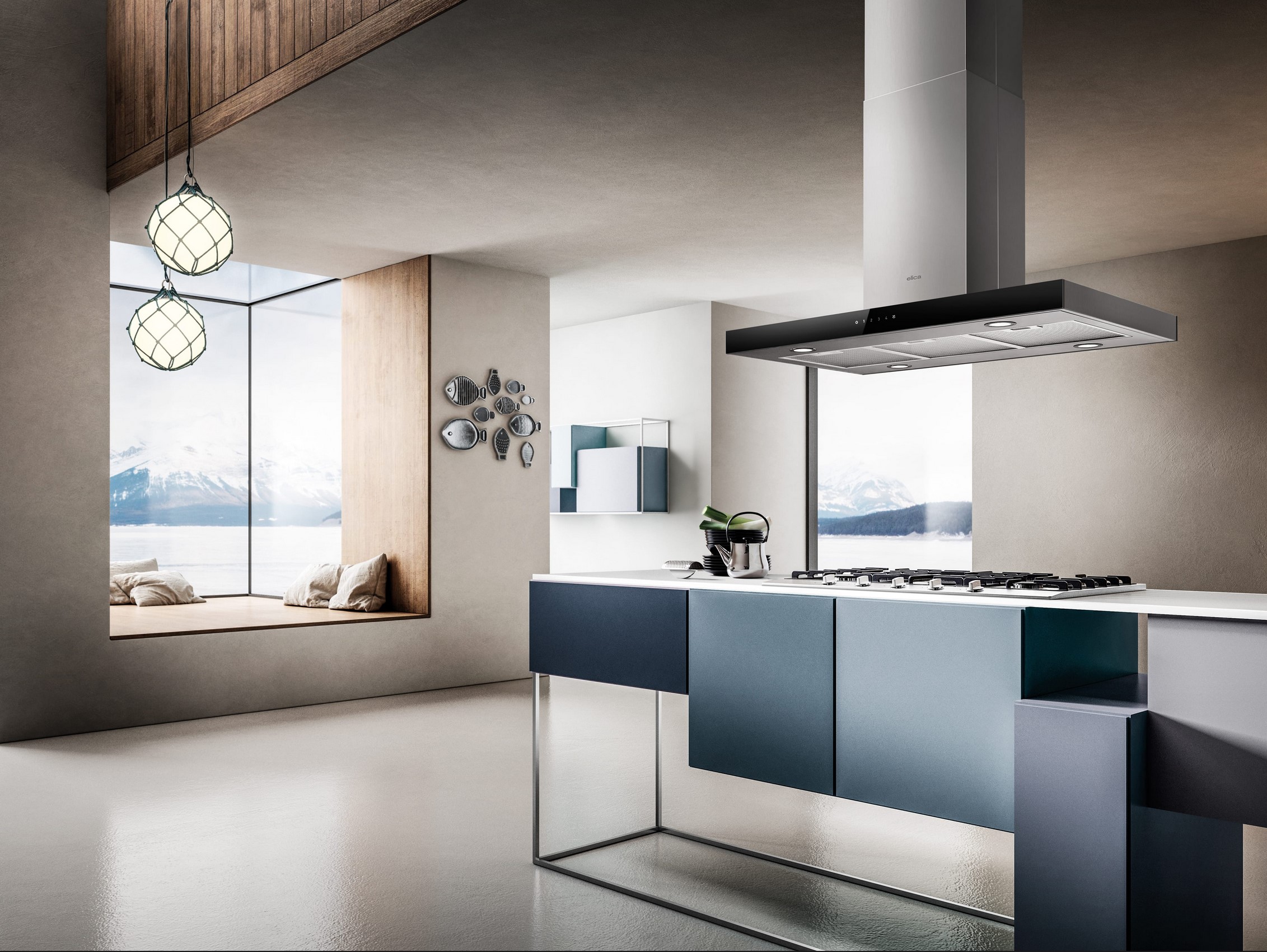 Витяжка Elica JOY ISLAND BLIX/A/90X60 - 5