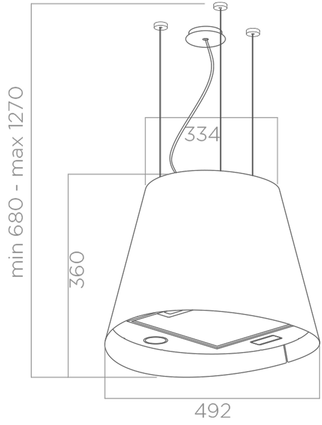 Витяжка Elica JUNO BL/F/50 - 5