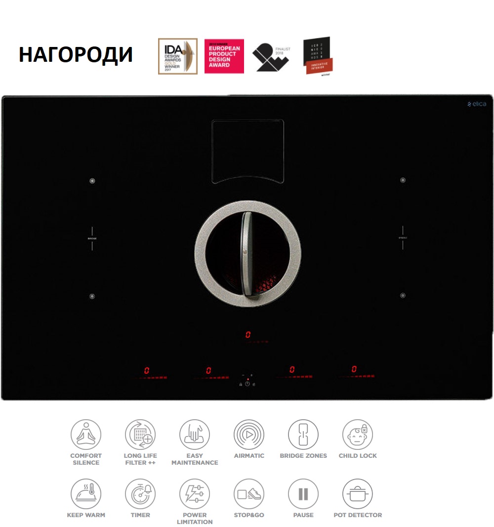 Варильна поверхня Elica NIKOLATESLA SWITCH BL/A/83 - 5