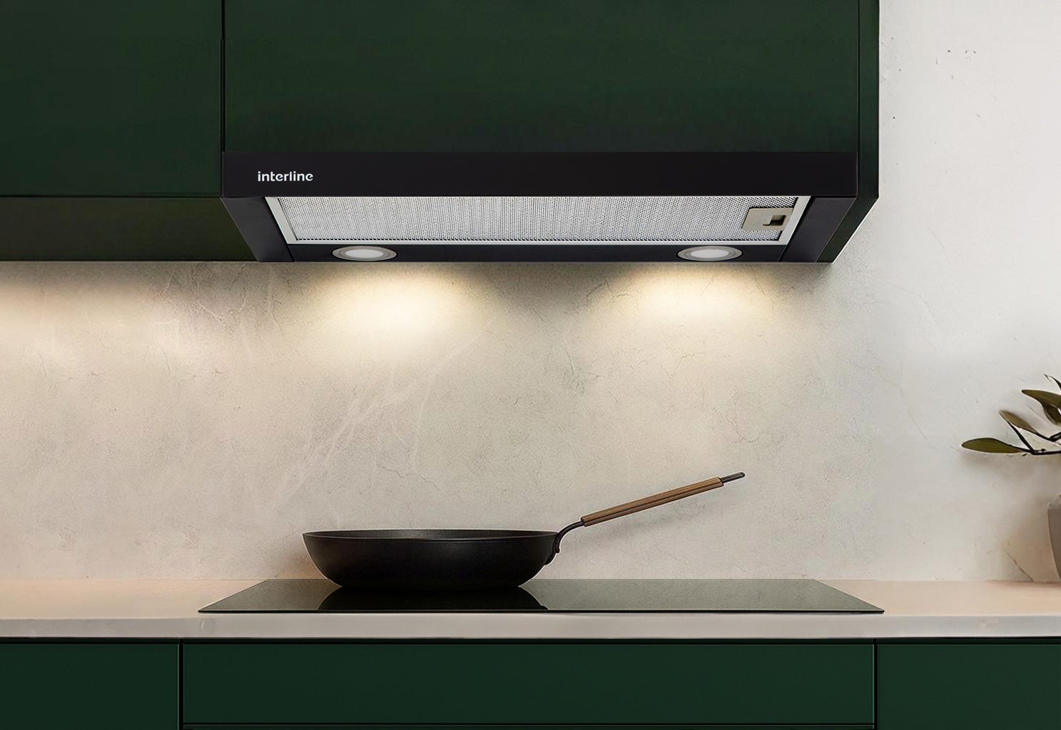 Витяжка Interline DELI BL A/60/2/T - 9