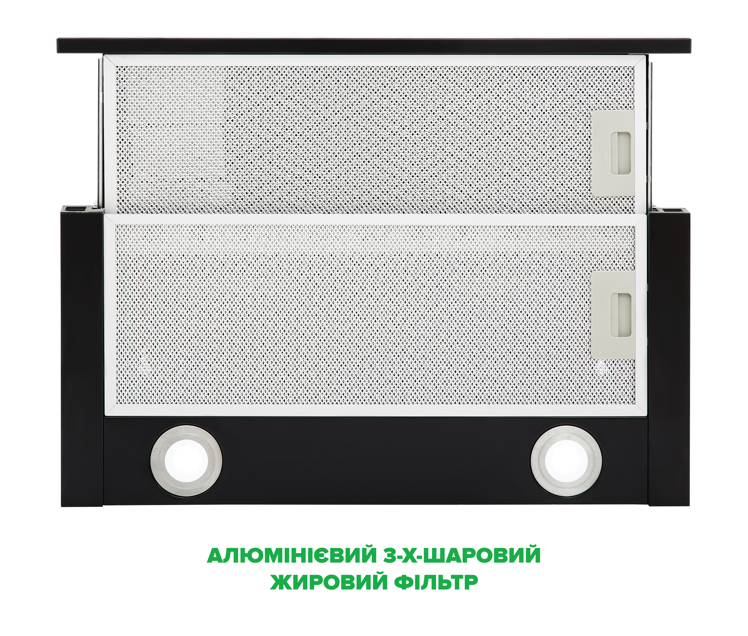 Витяжка Interline DELI BL A/60/2/T - 3