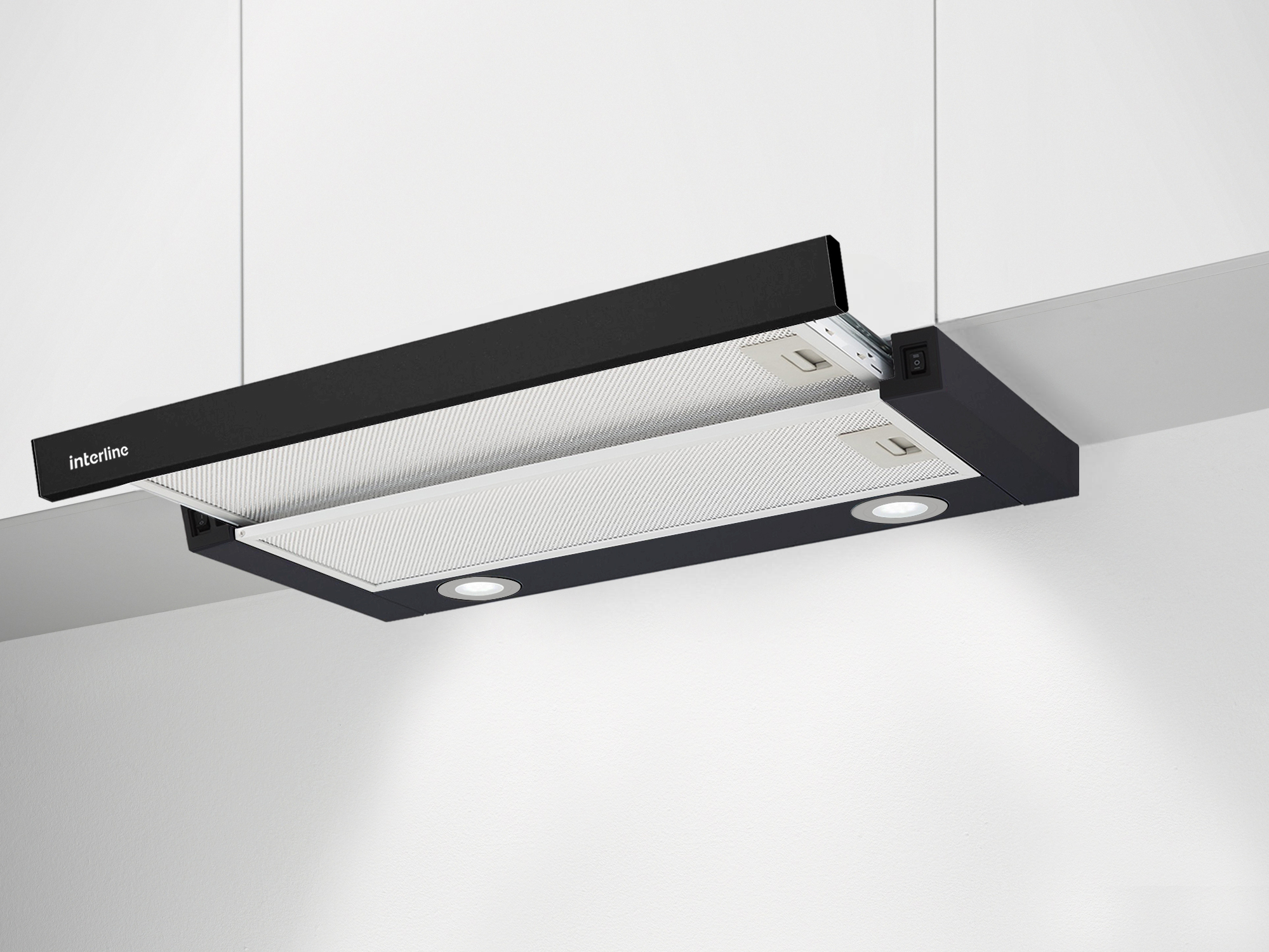 Витяжка Interline DELI BL A/60/2/T - 7
