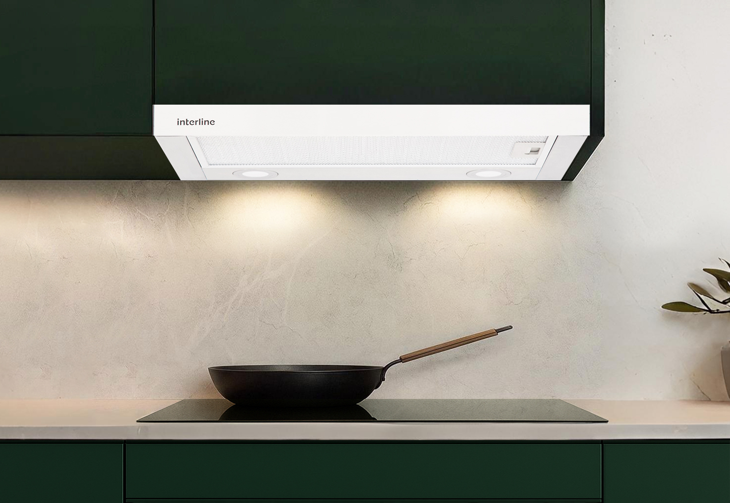 Витяжка Interline DELI WH A/60/2/T - 11