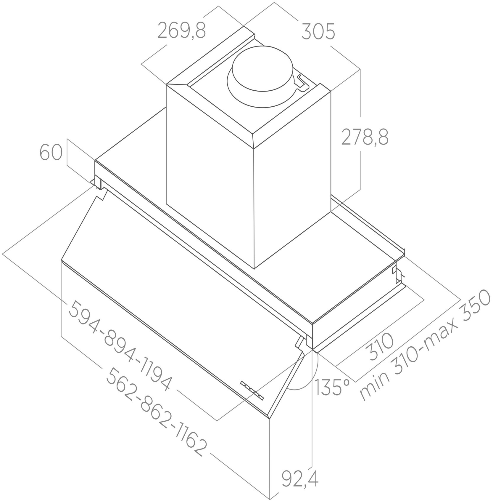 Витяжка Elica BOX IN NO DRIP IX/A/60 - 7