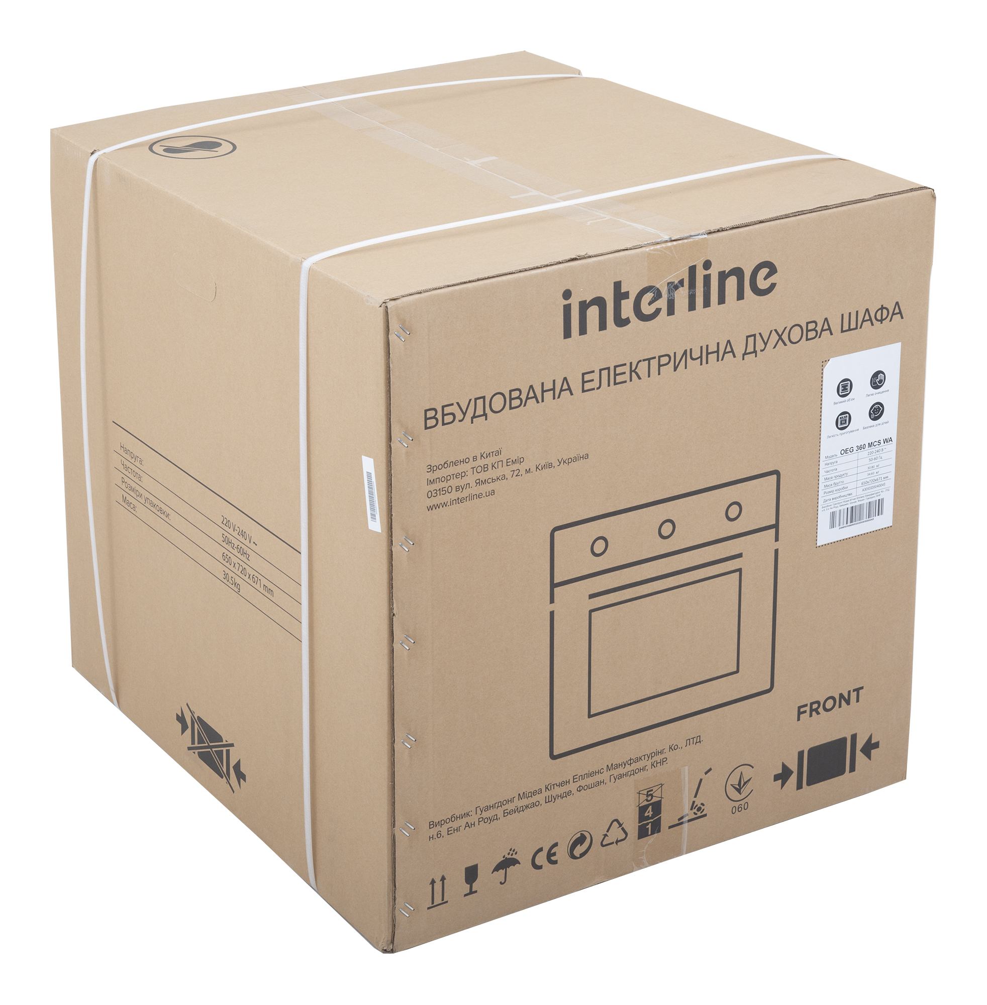 Духова шафа Interline OEG 360 MCS WA - 23