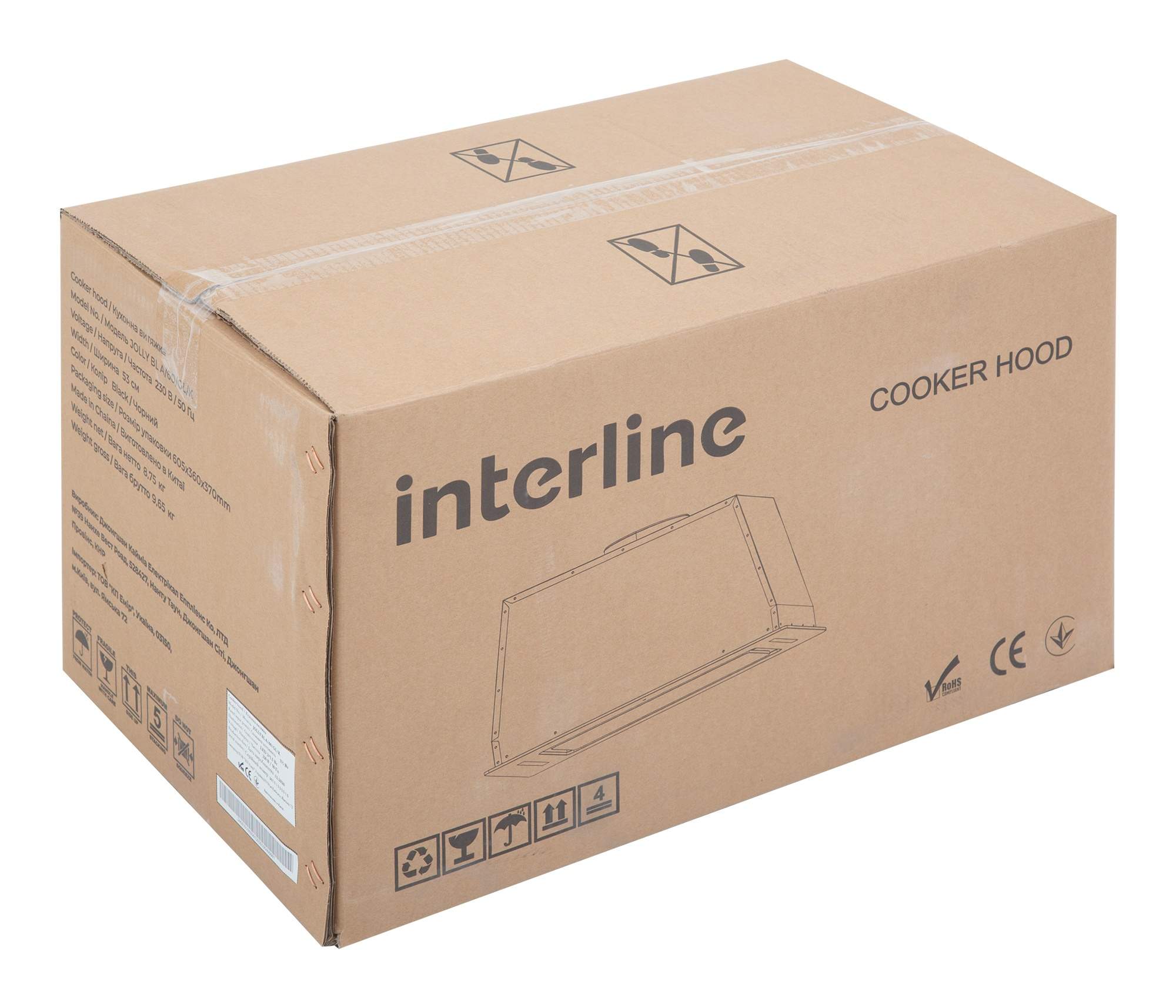 Витяжка Interline JOLLY BL A/60/GL/K - 14