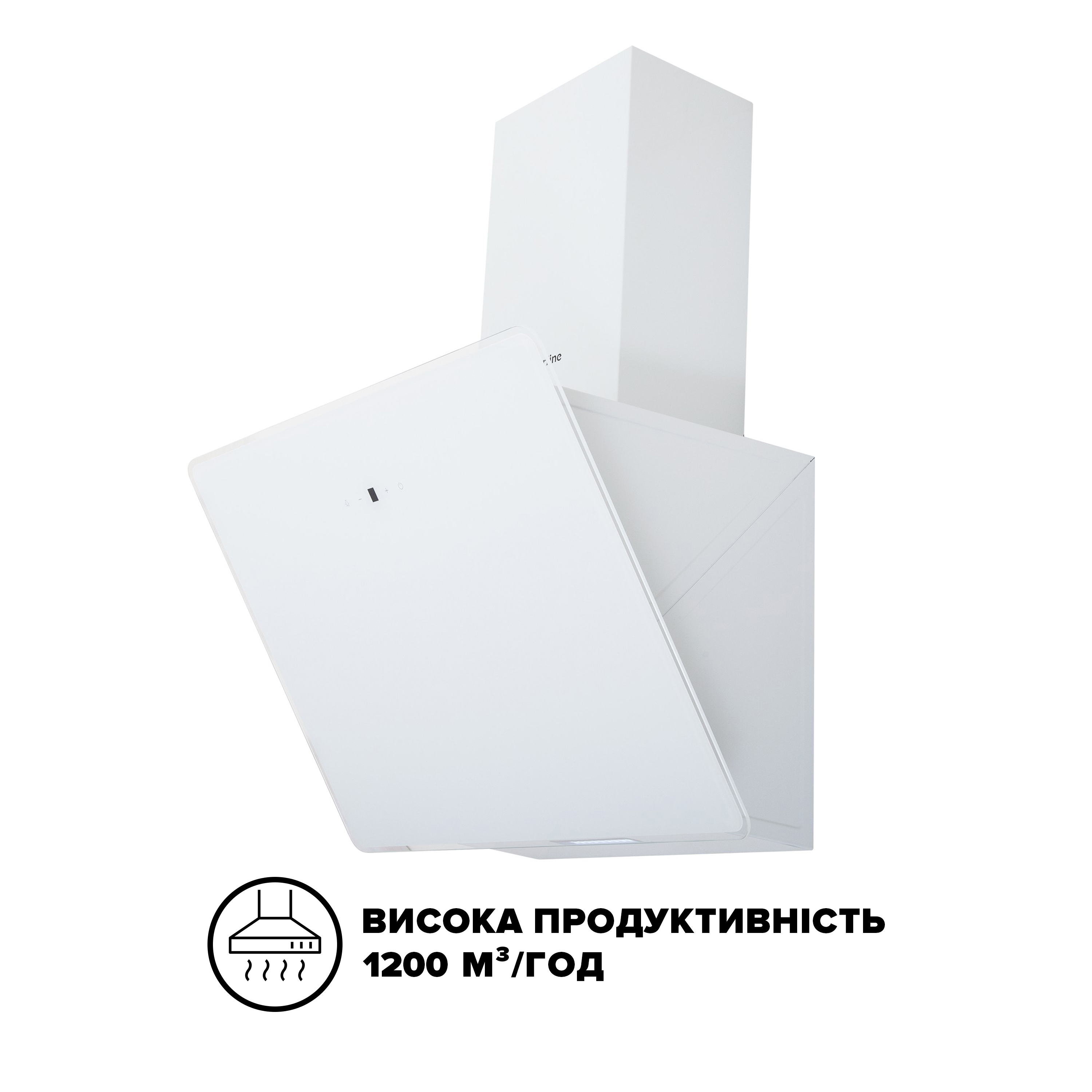 Витяжка Interline FLOW WH A/60/GL/M - 10