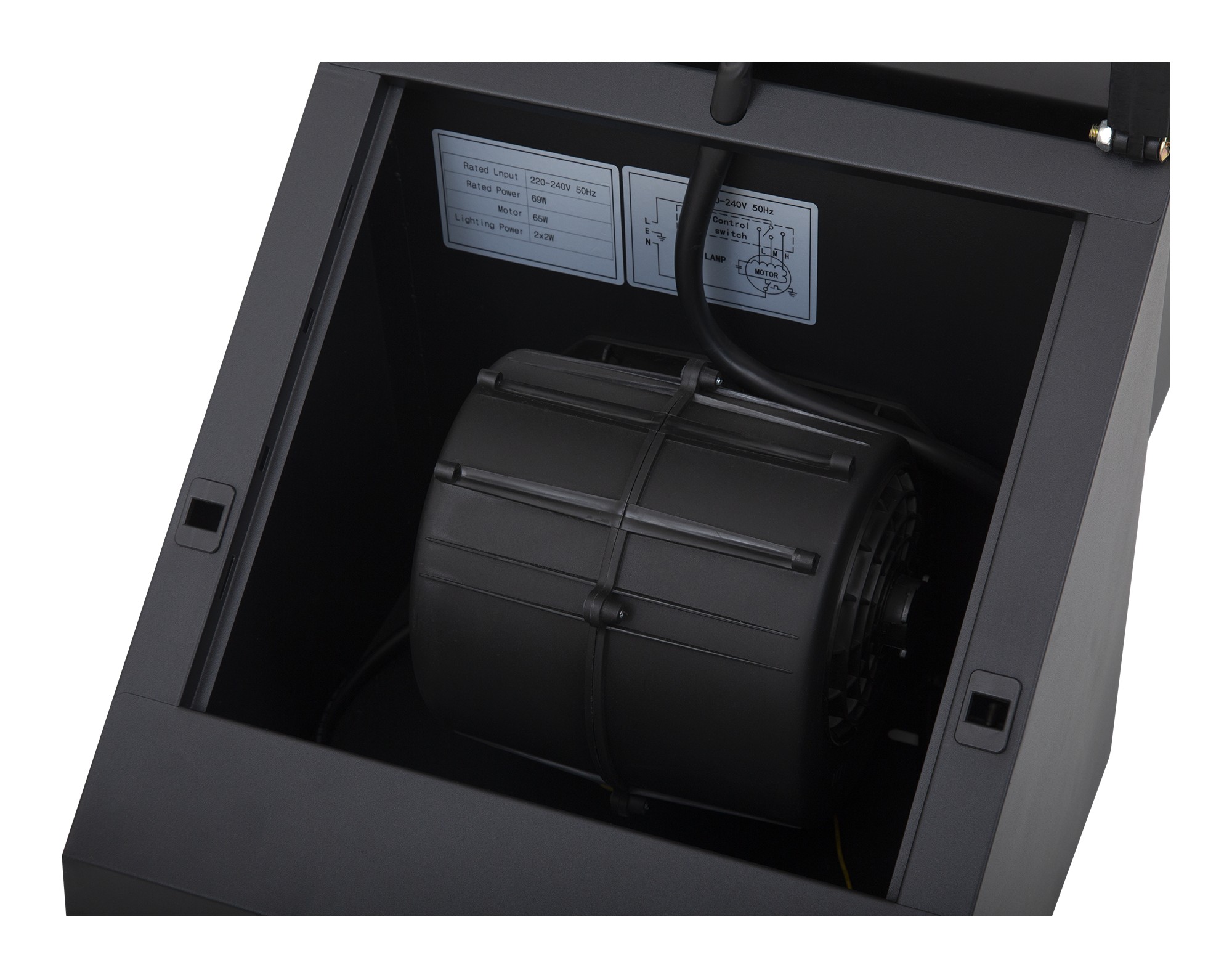 Витяжка Interline TEFFI BL A/60/GL/PB - 7