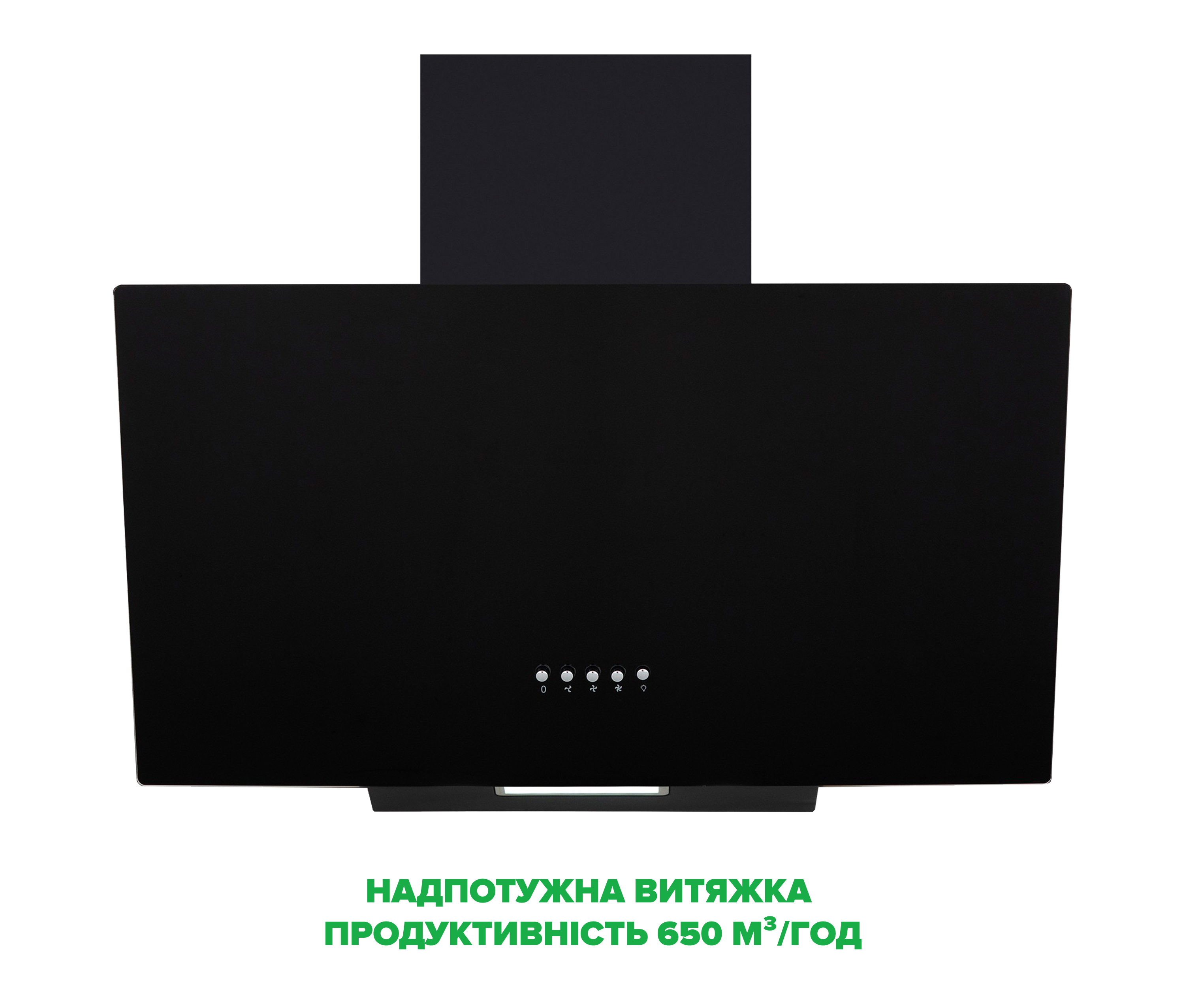 Витяжка Interline TEFFI BL A/60/GL/PB - 2