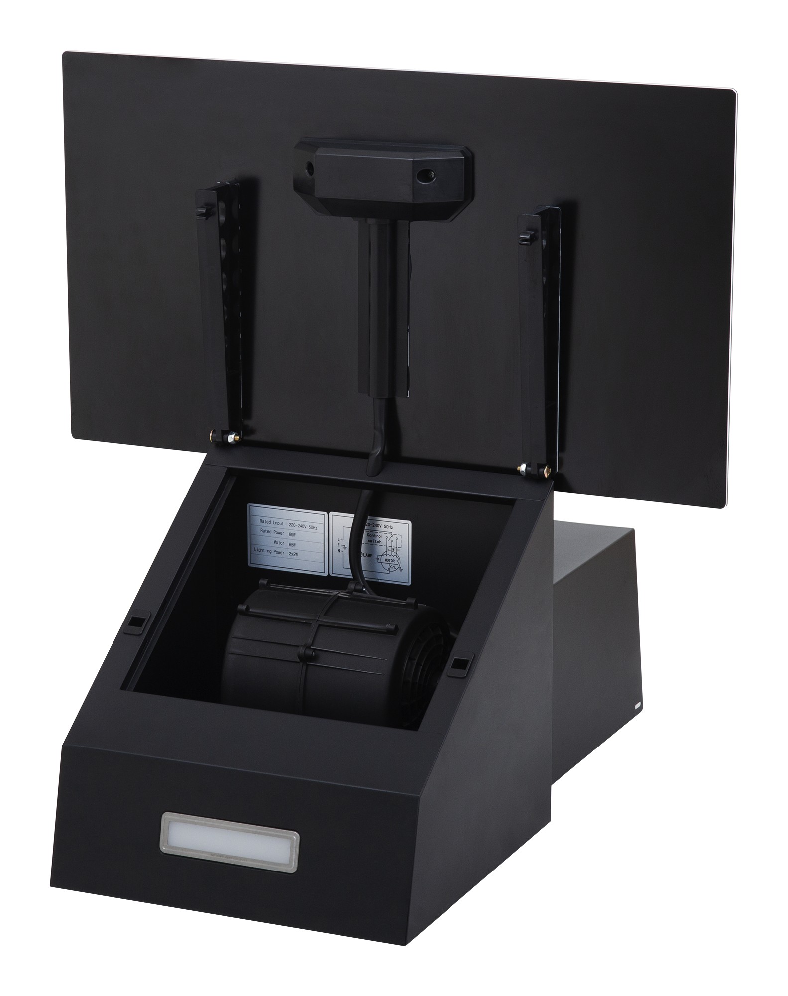 Витяжка Interline TEFFI BL A/60/GL/PB - 17