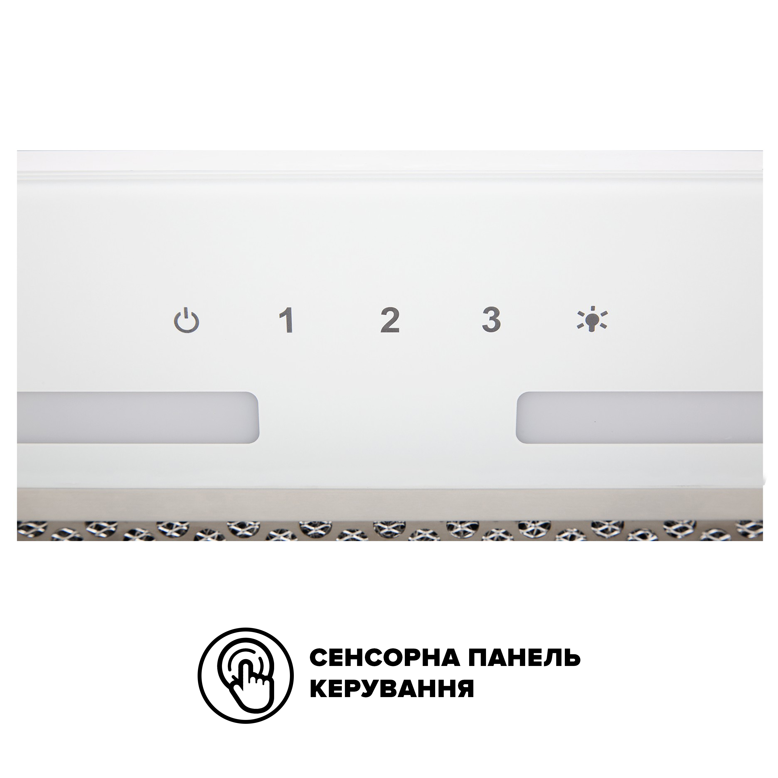 Витяжка Interline SWAY WH A/60 GL/S - 8