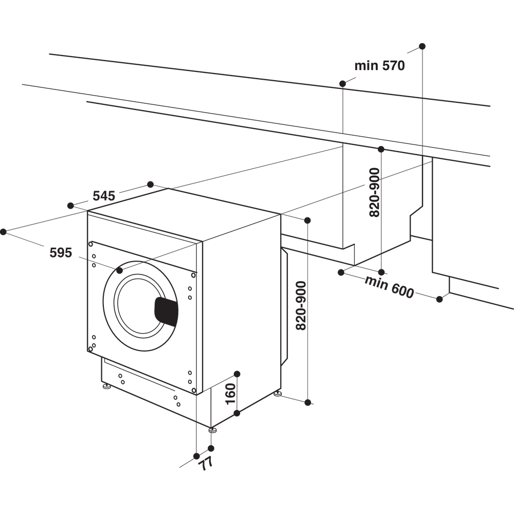 Пральна машина Whirlpool BI WMWG 71484E - 5
