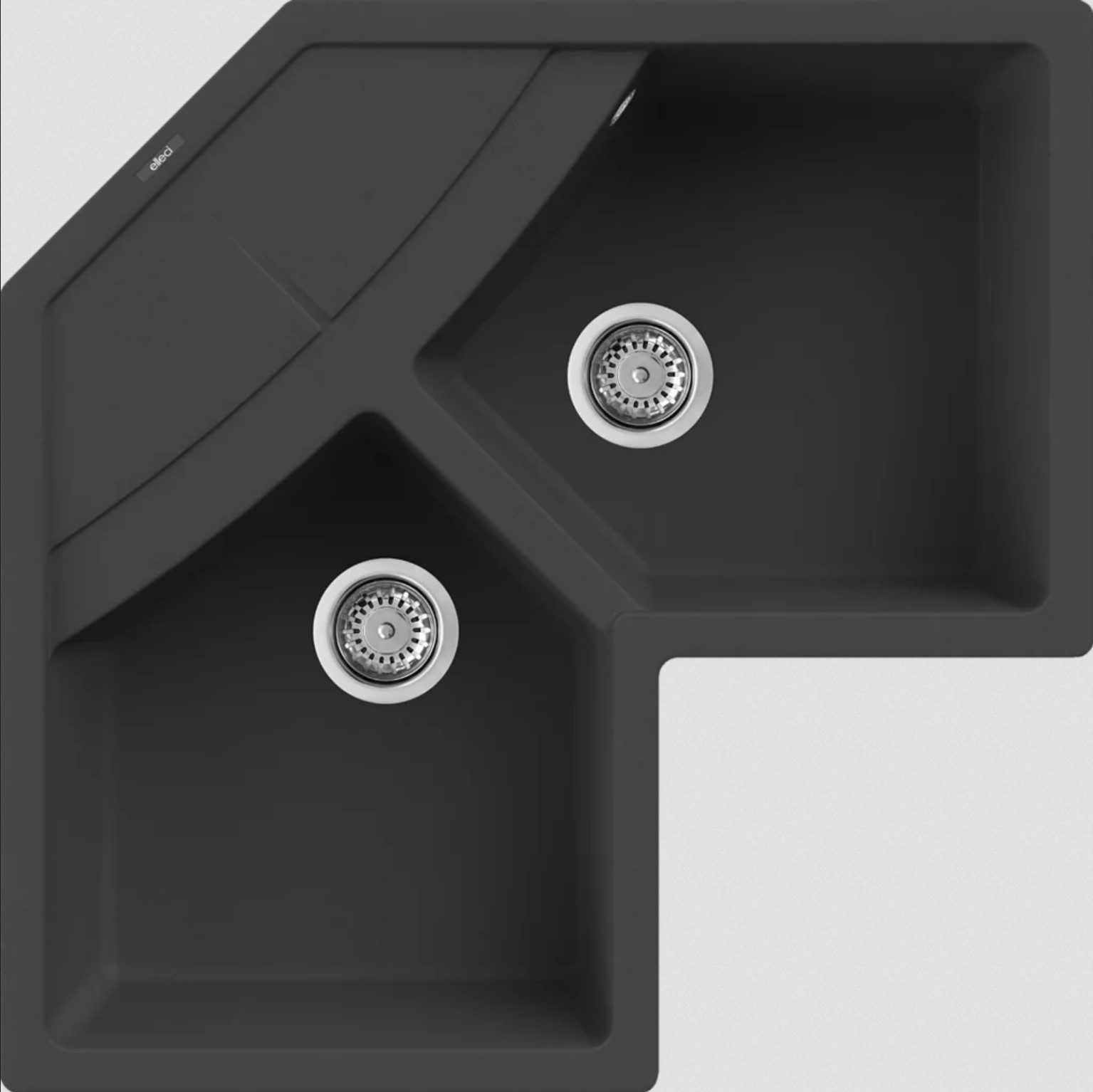 Мийка Elleci UNICO CORNER NERO G40 - 1