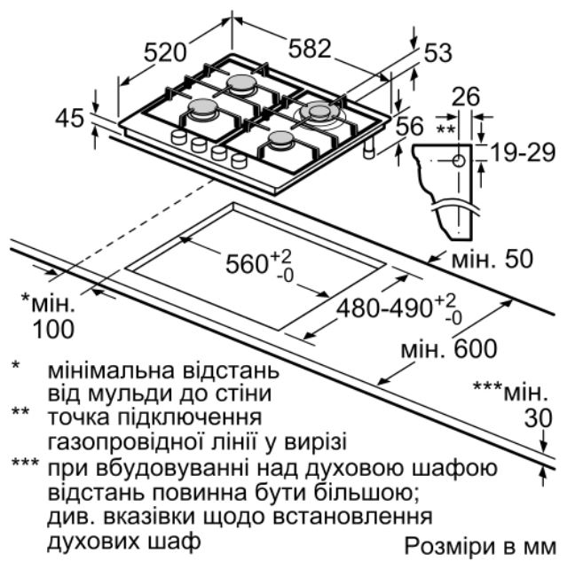 Варильна поверхня Bosch PGH 6B5O93R - 2