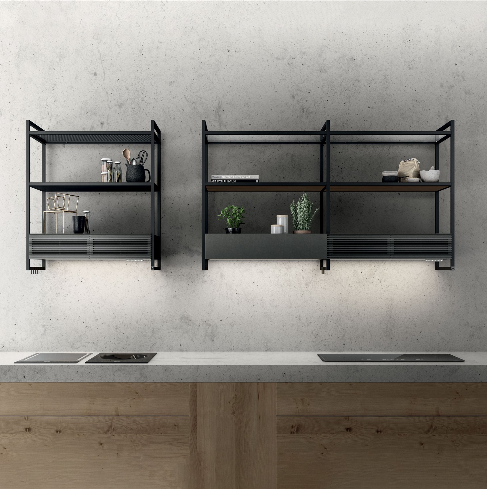 Витяжка Elica OPEN SUITE BL/F/80 - 4