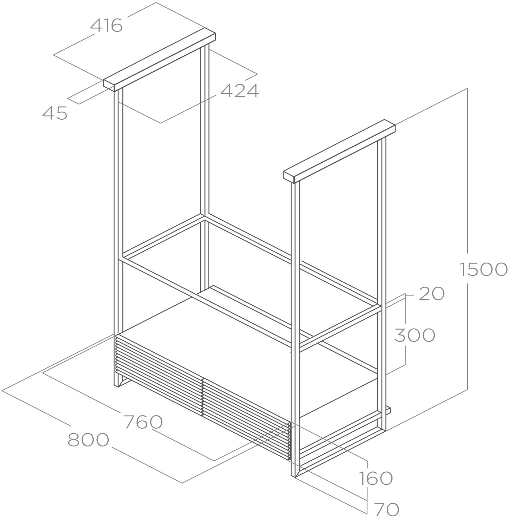 Витяжка Elica OPEN SUITE SUPERIOR BL/F/80 - 5