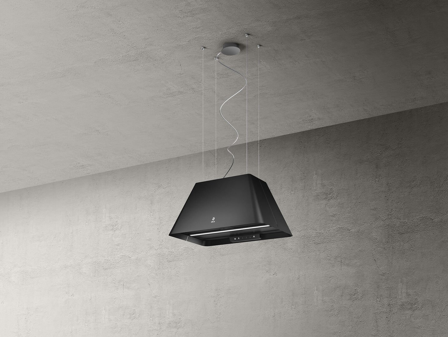 Витяжка Elica IKONA LIGHT BL MAT/F/60 - 1
