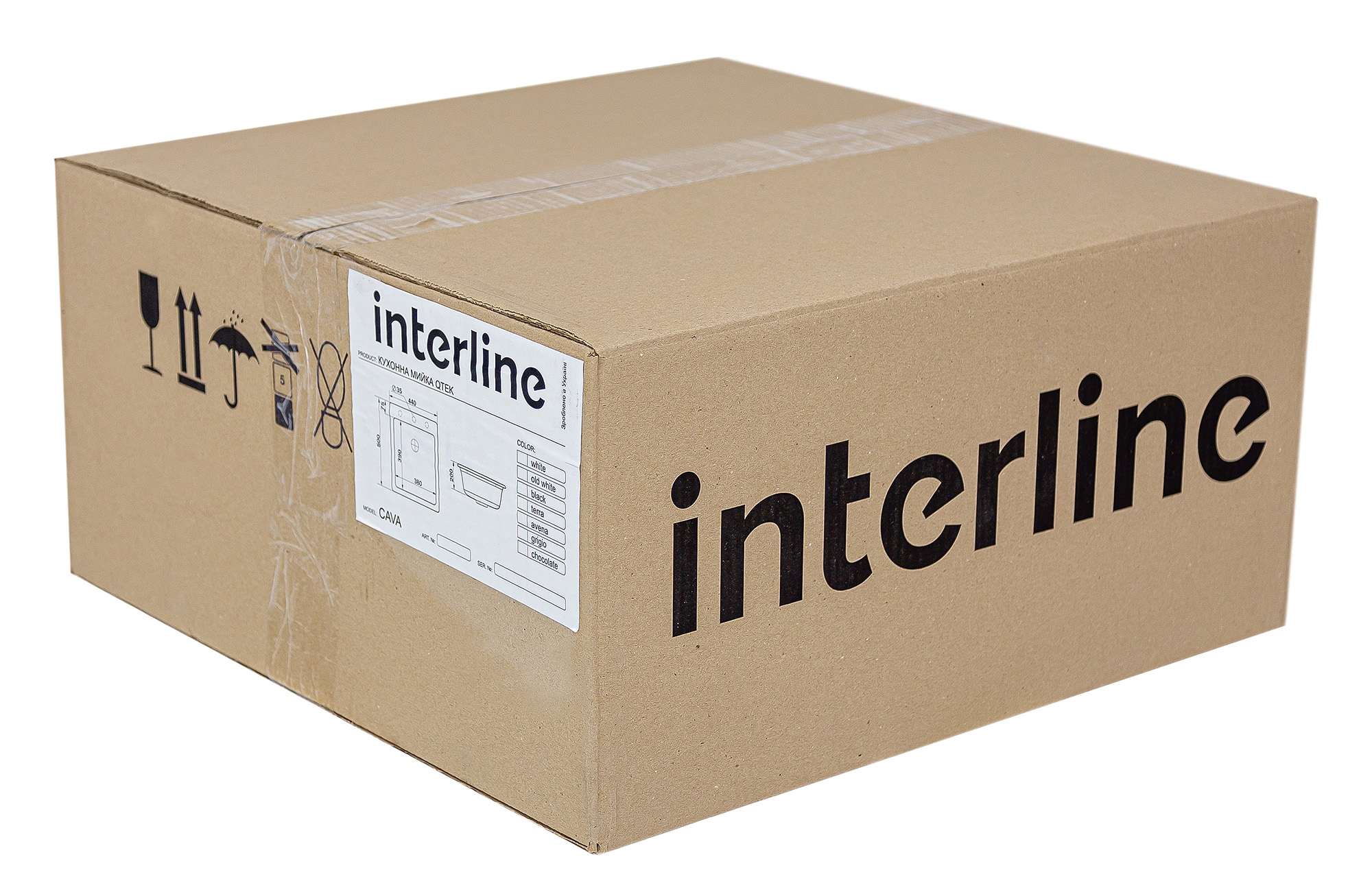 Мийка Interline CAVA grigio - 9
