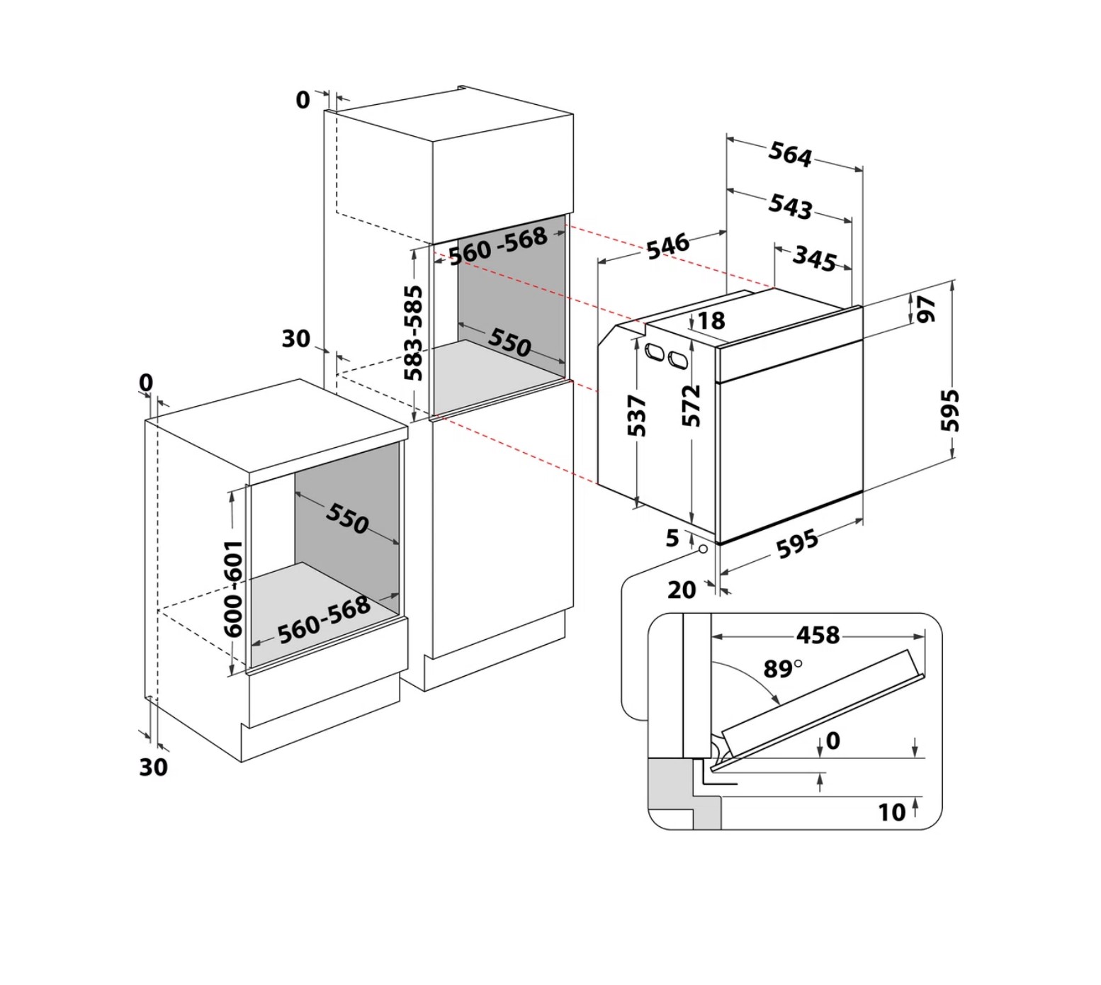 Духова шафа Whirlpool AKZ9 9421 CS NB - 7