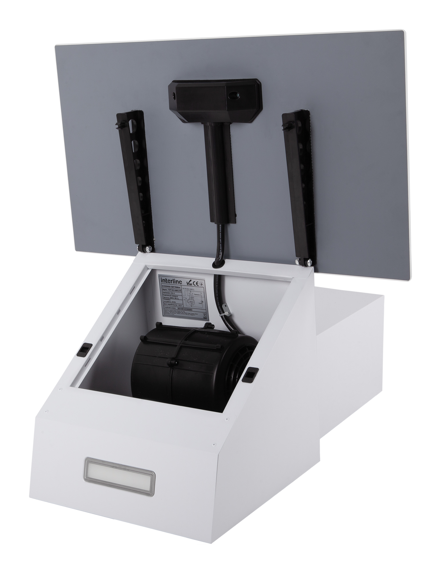 Витяжка Interline TEFFI WH A/60/GL/PB - 21