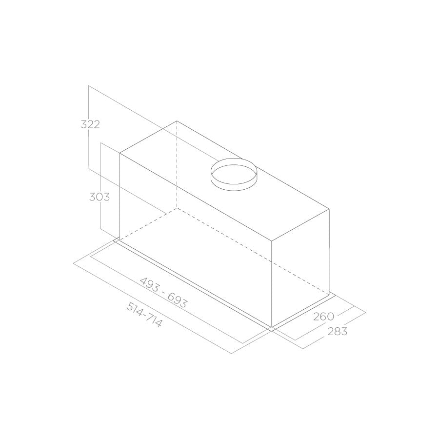 Витяжка Elica LANE SENSOR BL MAT/A/52 - 2