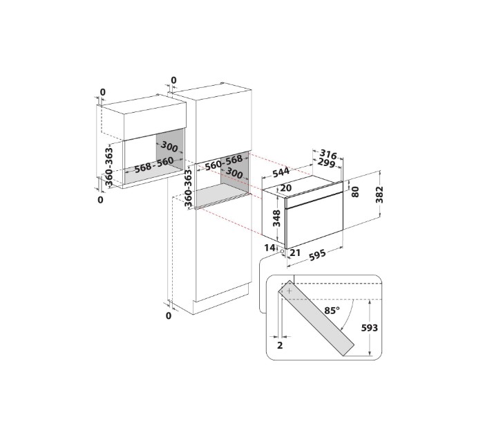 Мікрохвильова піч Whirlpool MBNA 920X - 8