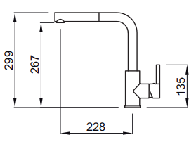 Змішувач Elleci SHELL PLUS BIANCO 68 - 2