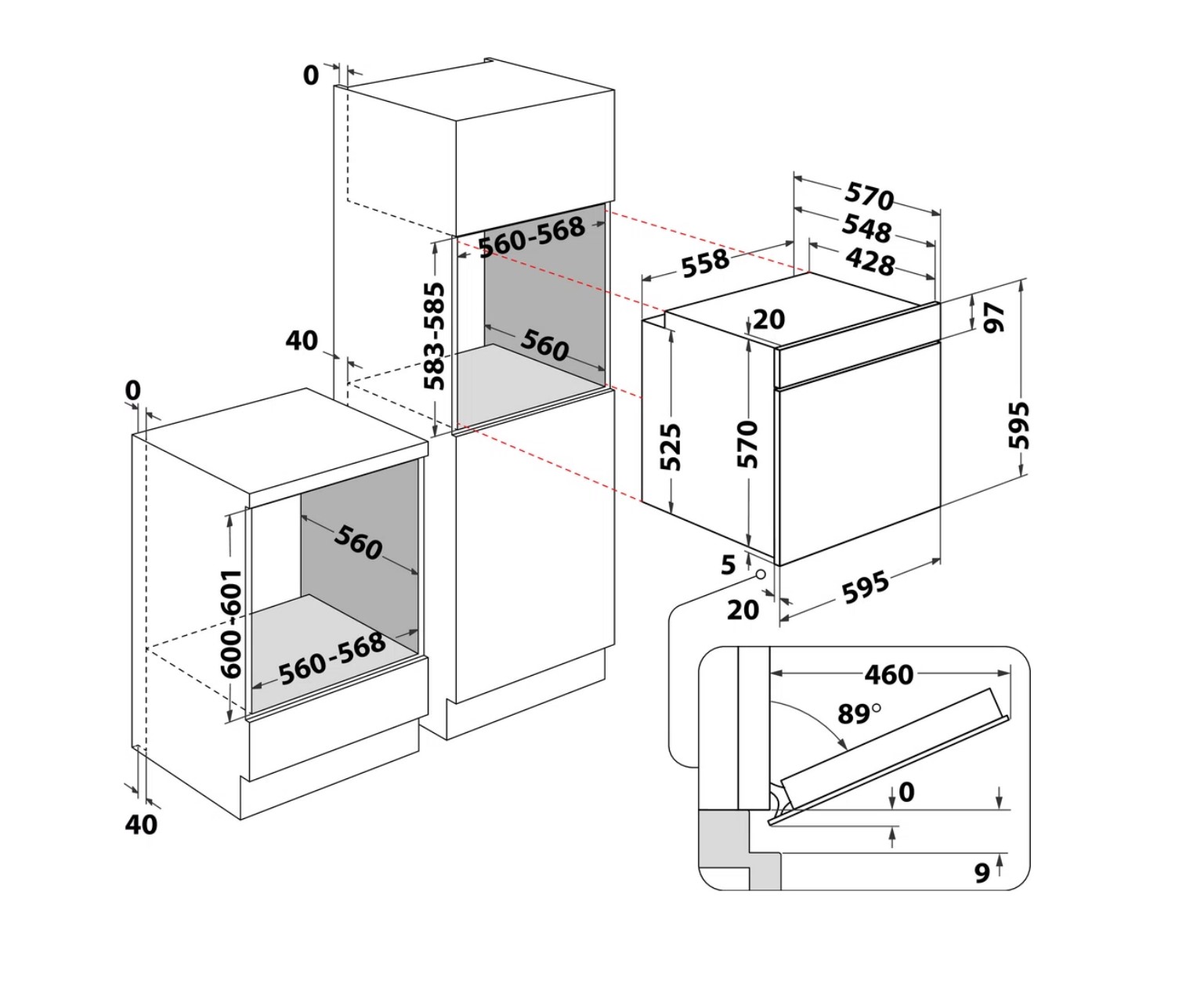 Духова шафа Whirlpool OMSR 58CU1SB - 12