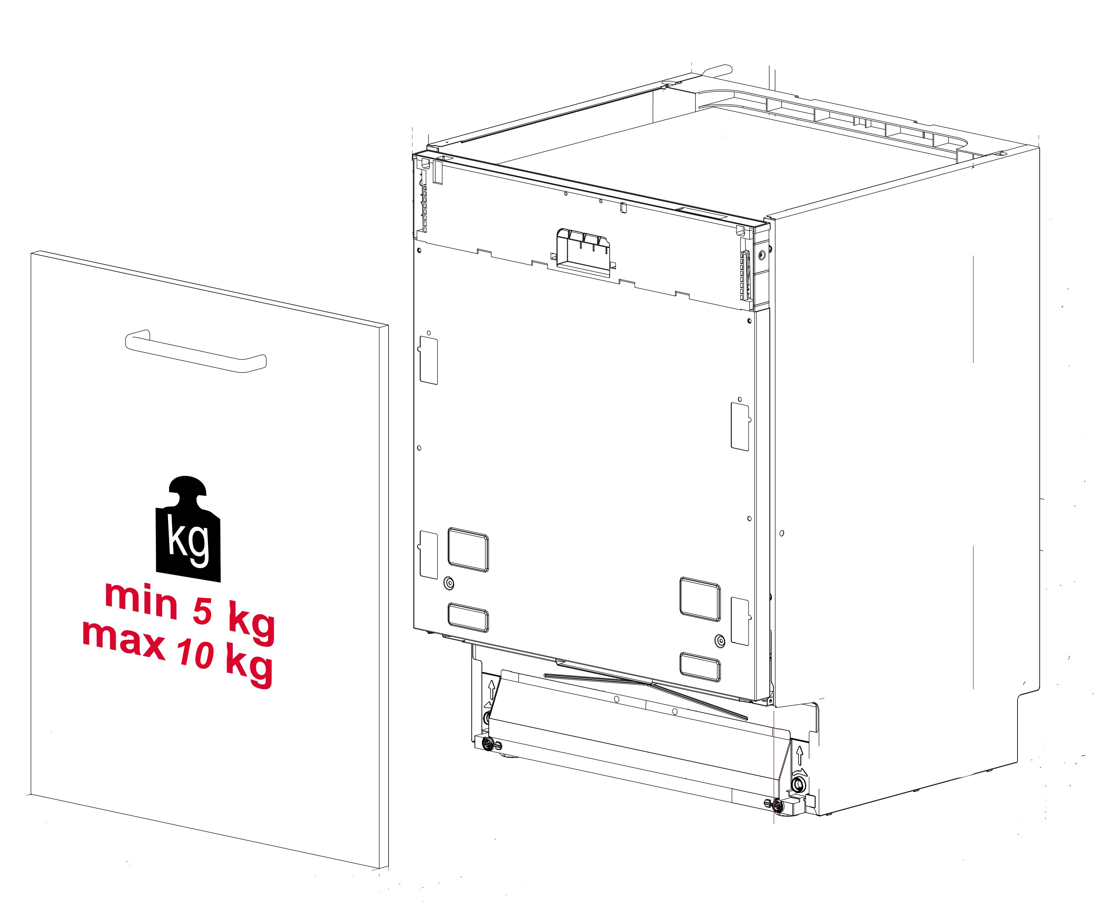 Посудомийна машина Interline DWI 965 DSO WA Sliding Door - 25