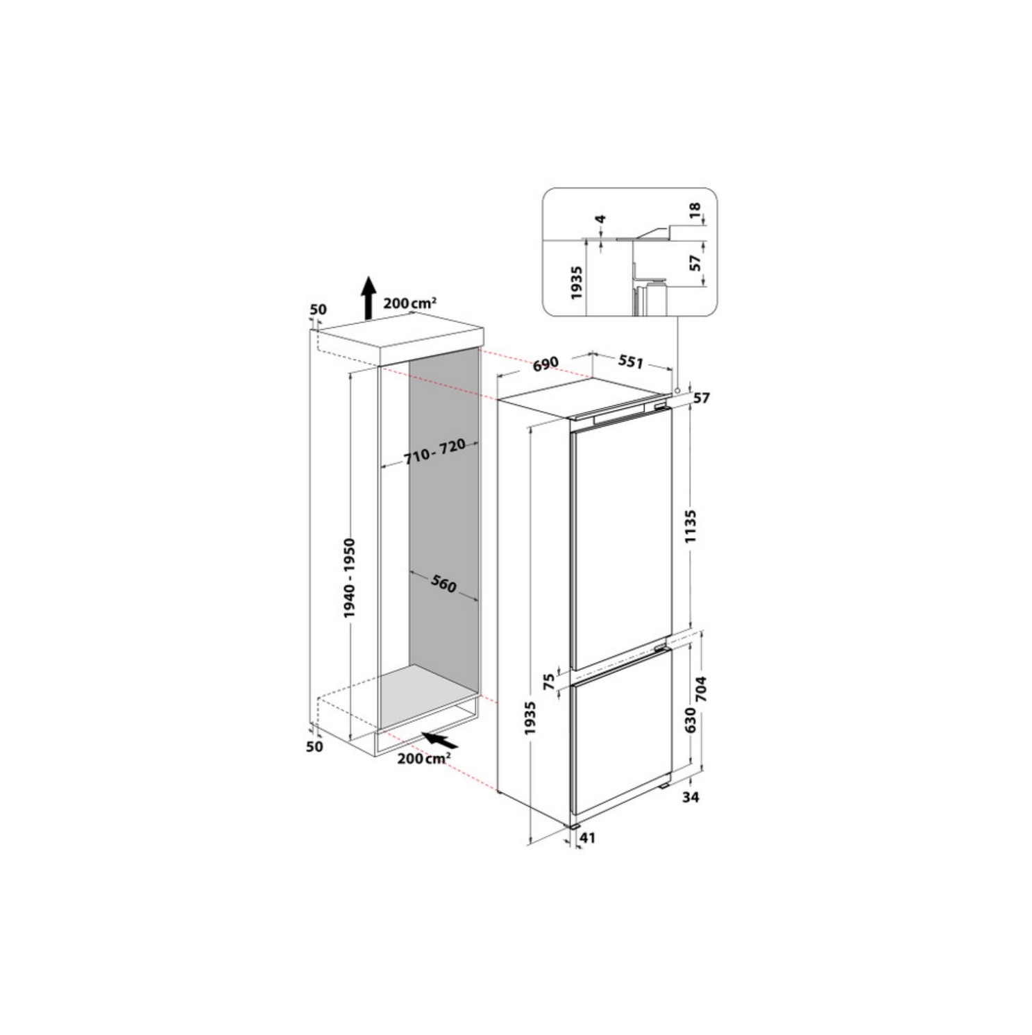 Холодильник Whirlpool WH SP70 T121 - 13