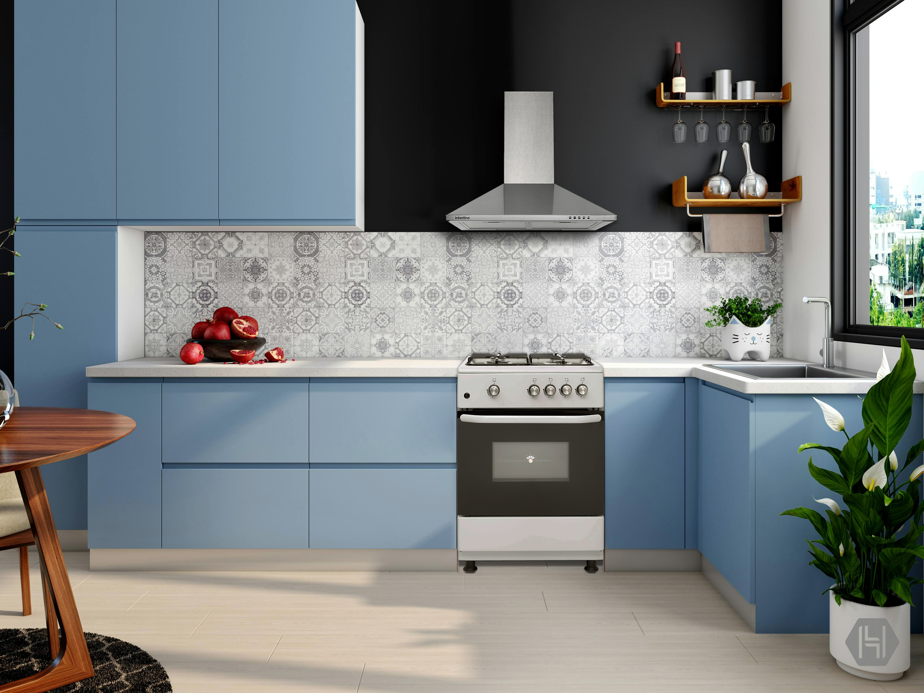 Витяжка Interline SET X A/60 PB/2/T - 7