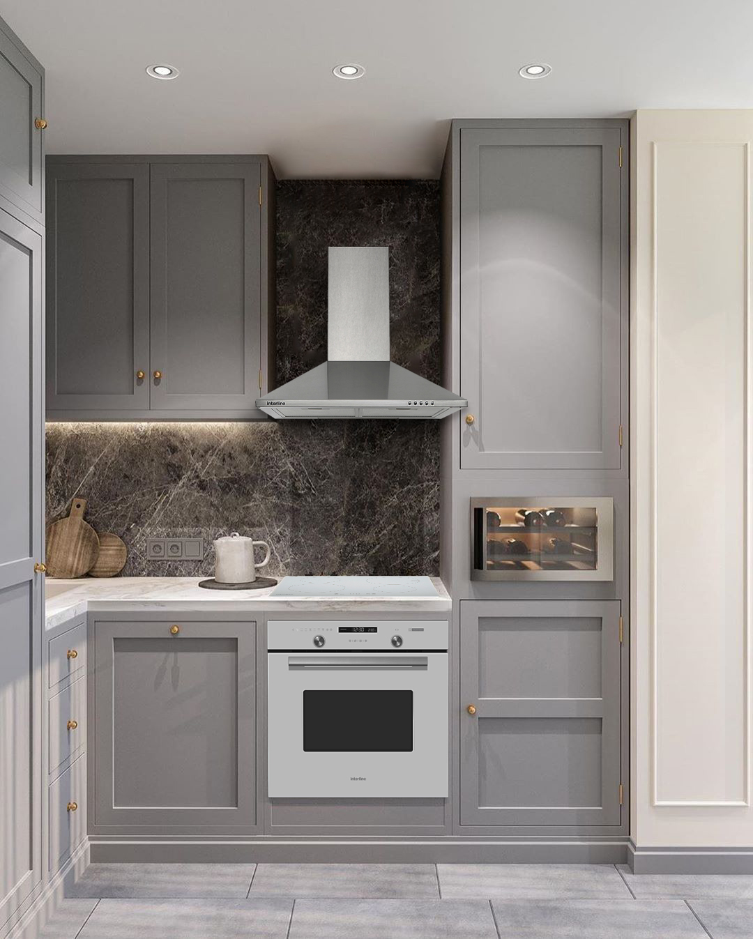 Витяжка Interline SET X A/60 PB/2/T - 9