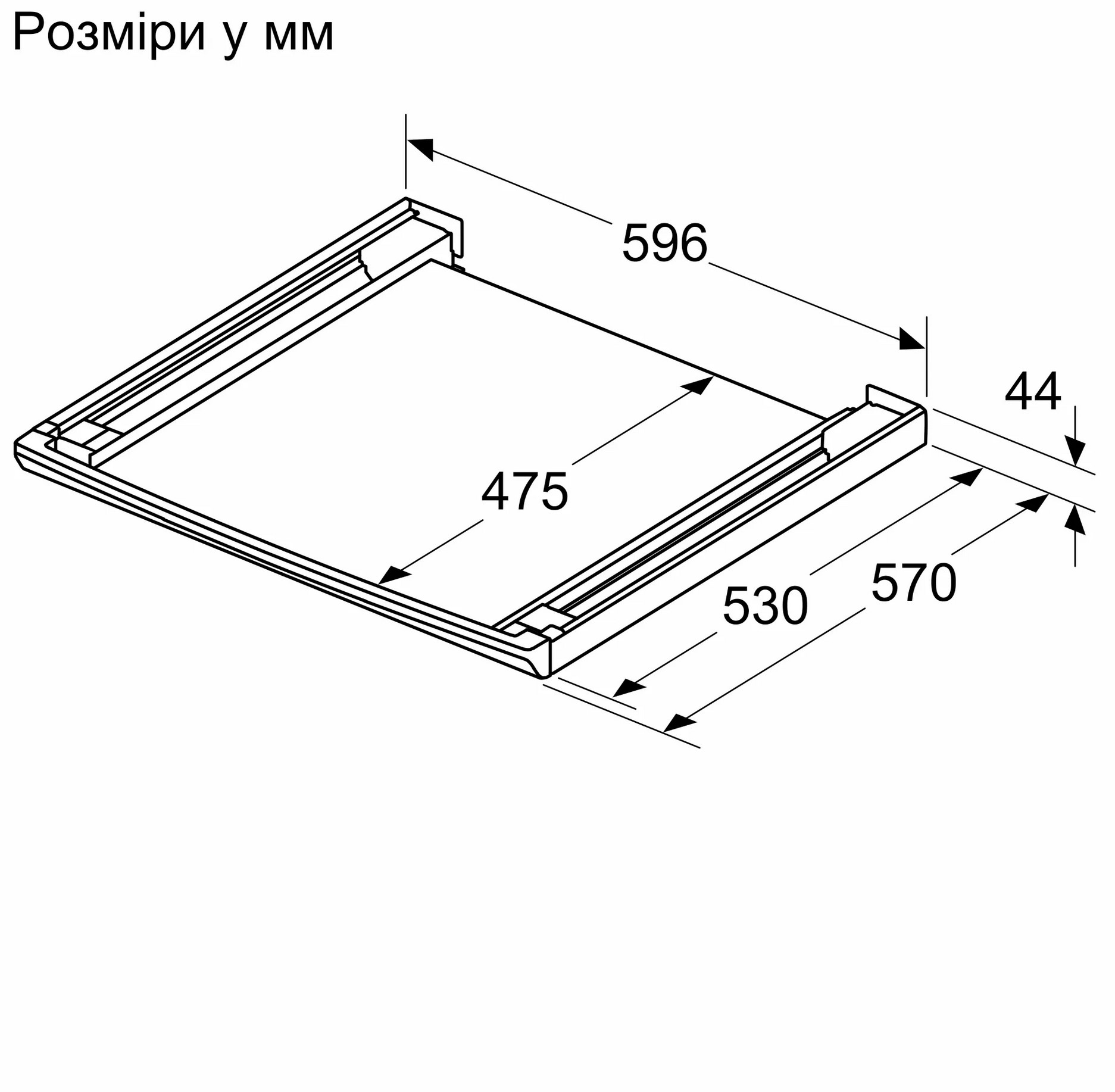 Аксесуар Bosch WTZ 27500 - 2