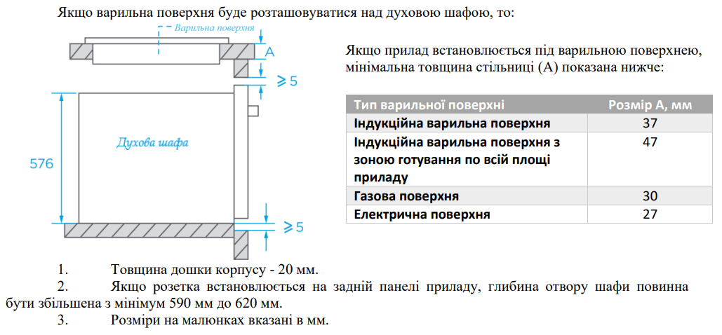 Духова шафа Interline FZ 584 MCH BA - 9