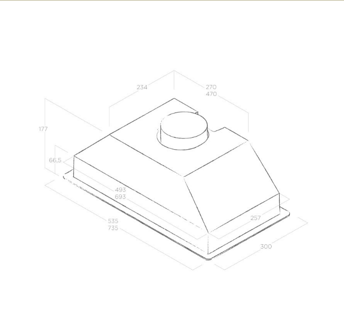 Витяжка Elica CT17 S IX/A/72 - 4