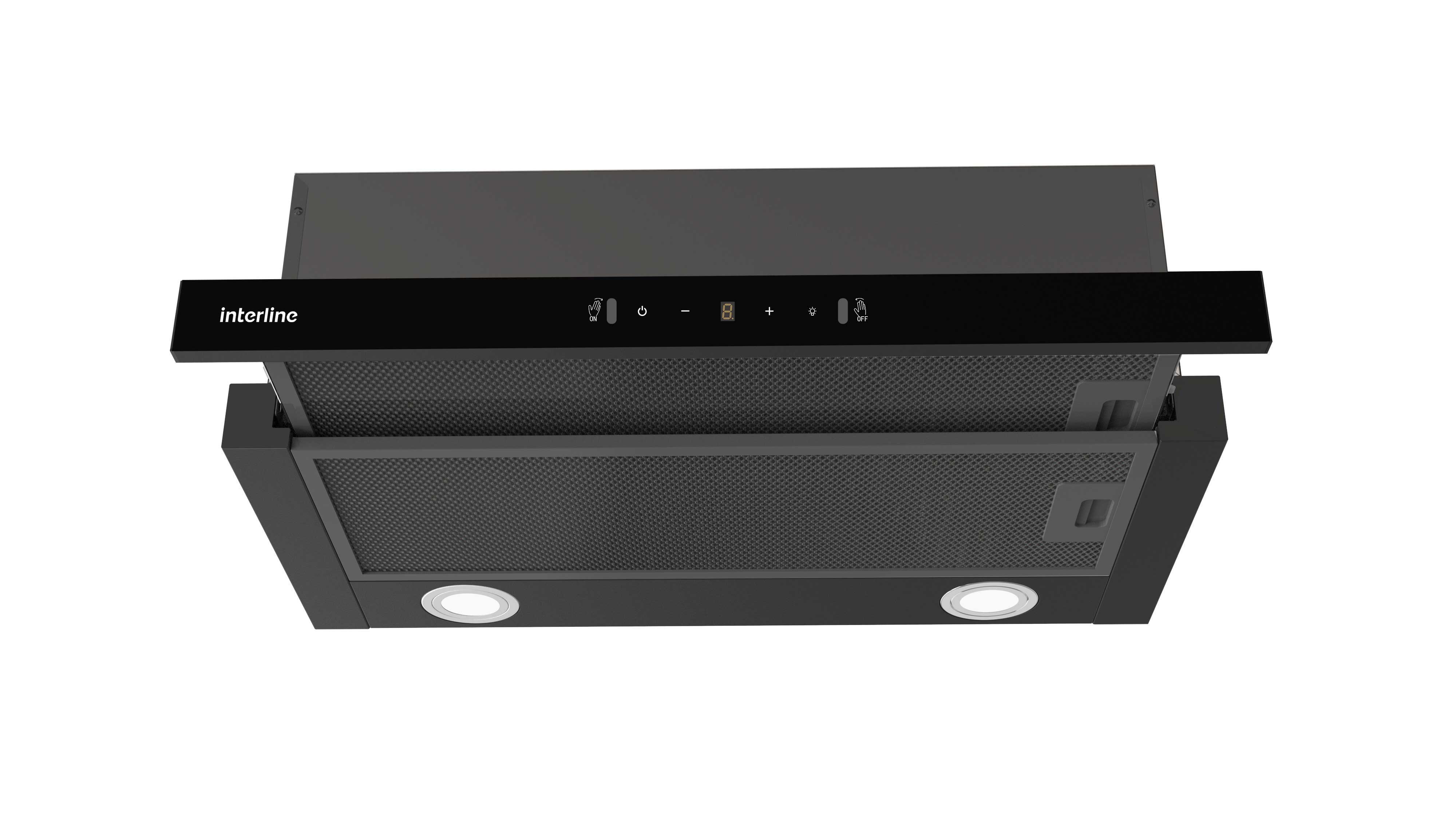 Витяжка Interline SLIM ULTRA GLASS BL A/60 - 1