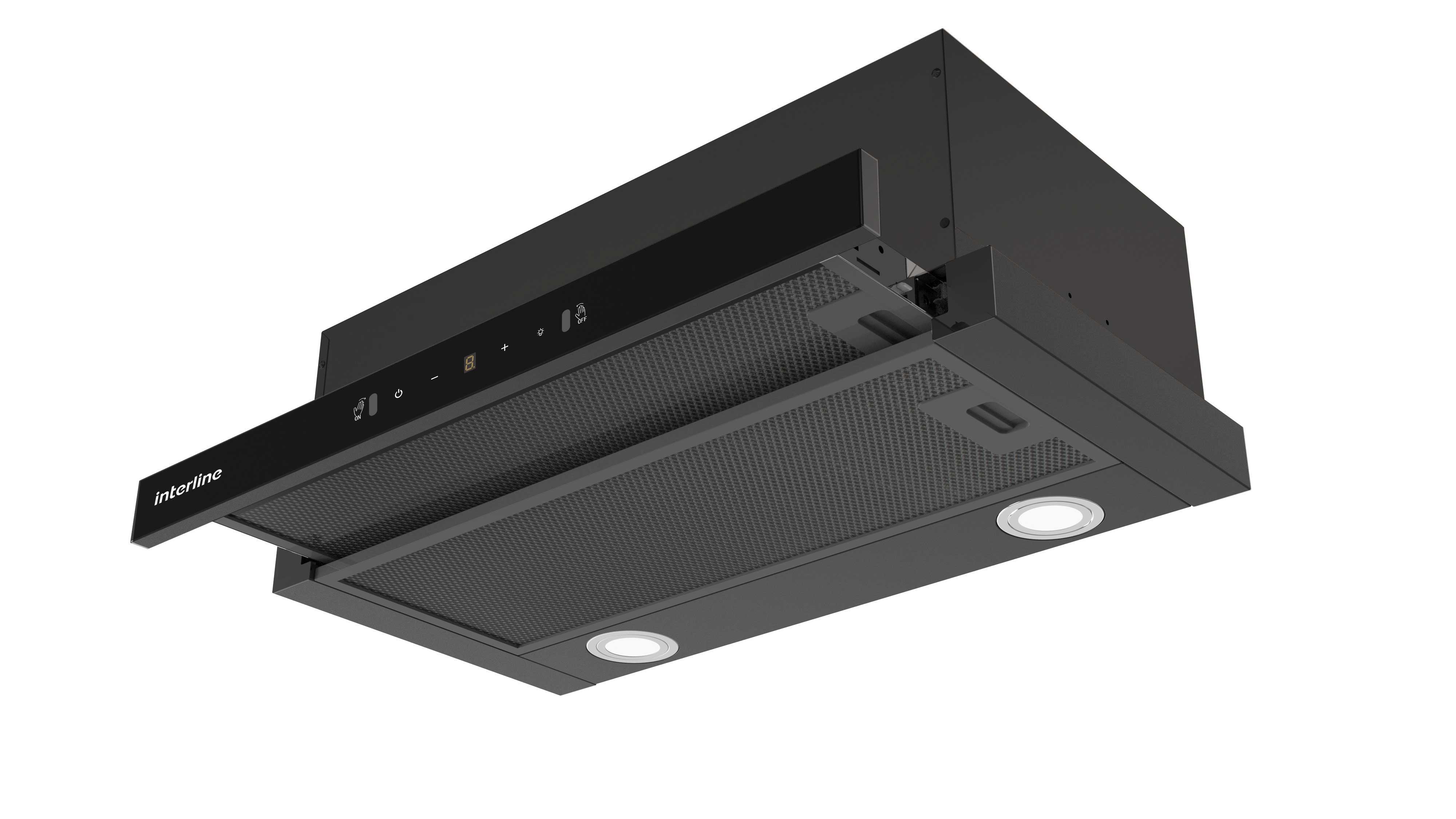 Витяжка Interline SLIM ULTRA GLASS BL A/60 - 2