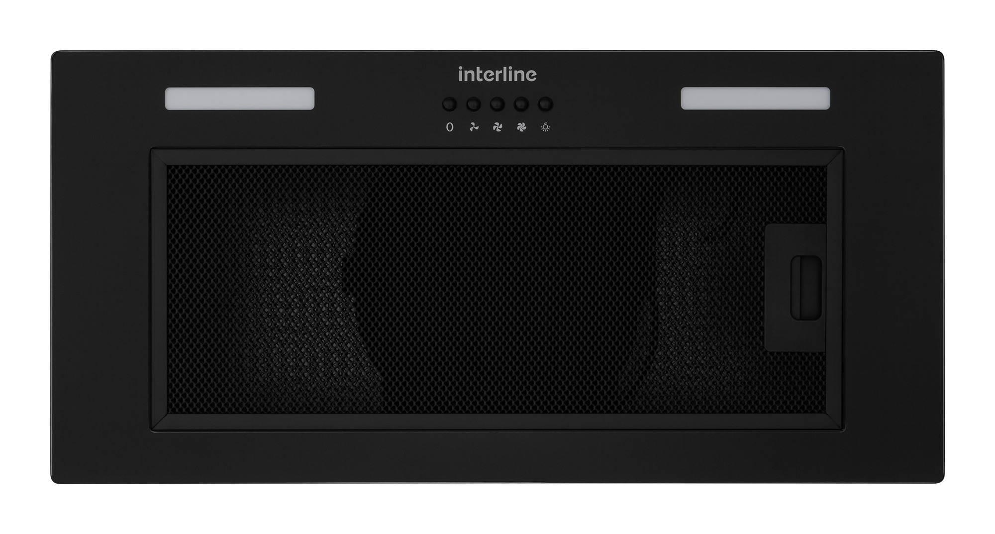 Витяжка Interline LINE S BL A/60 GL/PB - 1