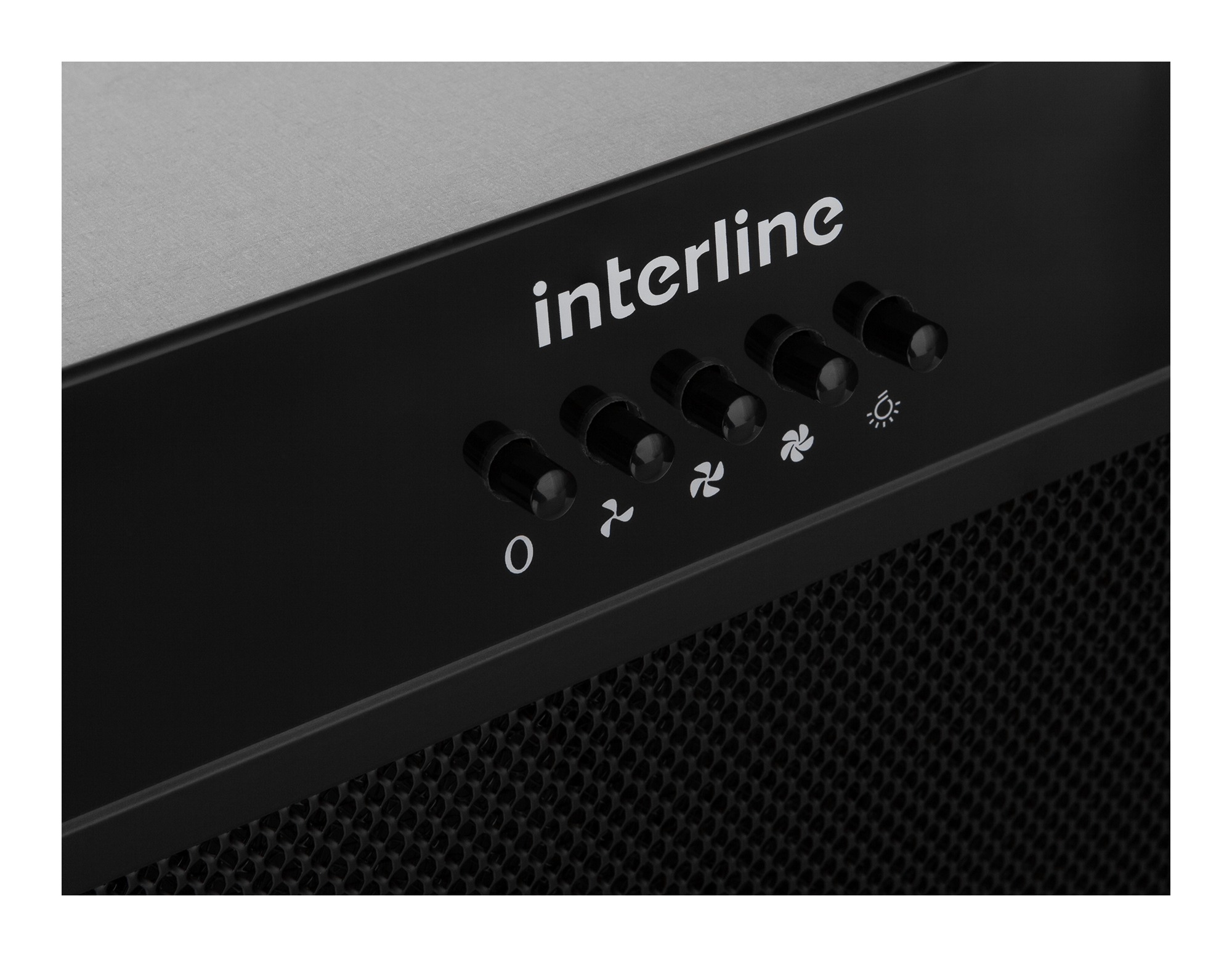 Витяжка Interline LINE S BL A/60 GL/PB - 5