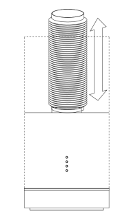 Витяжка Interline TUBE S BL A/60/T - 16