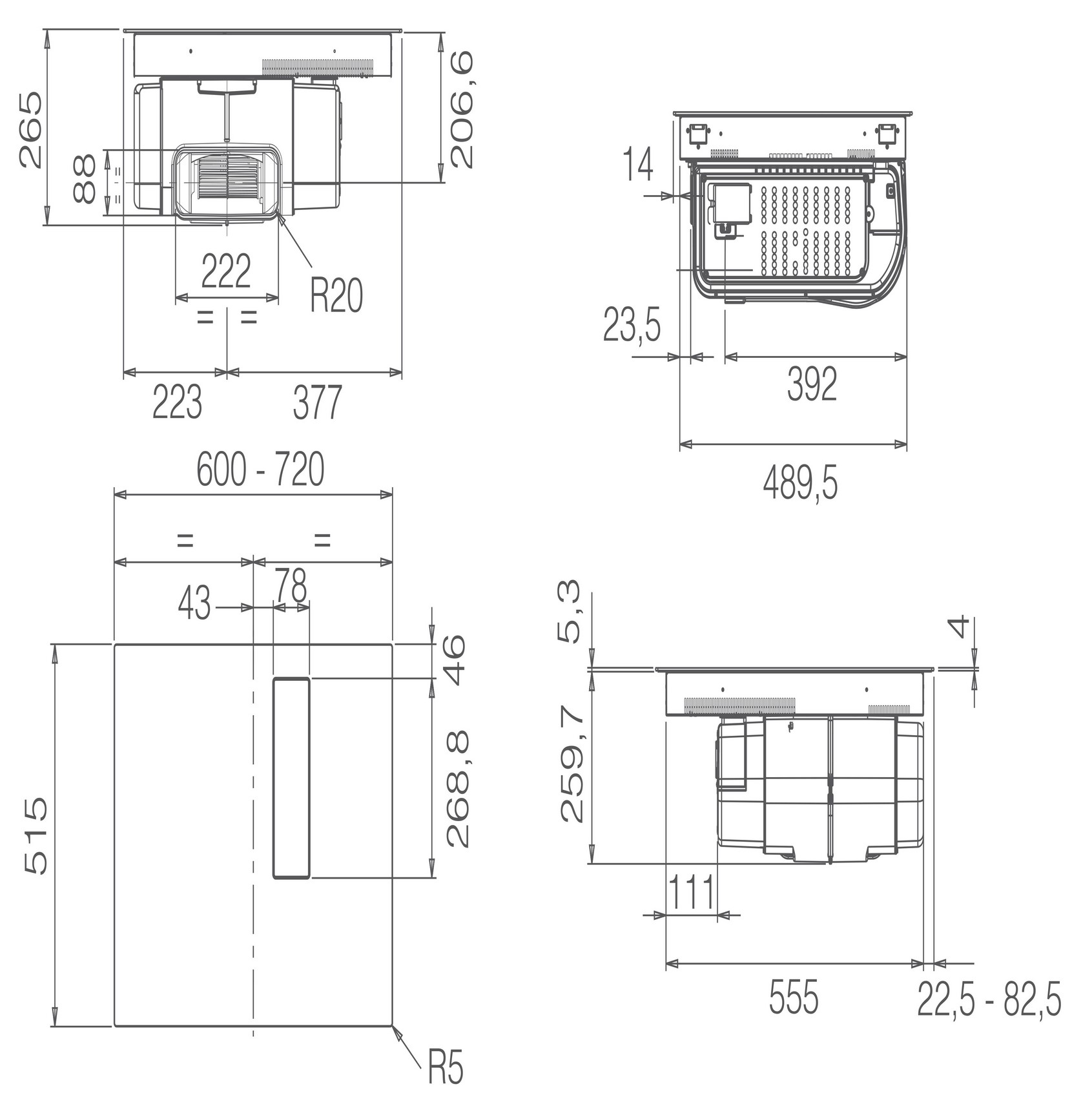 Варильна поверхня Elica NIKOLATESLA FIT 3Z BL/A/60 - 10