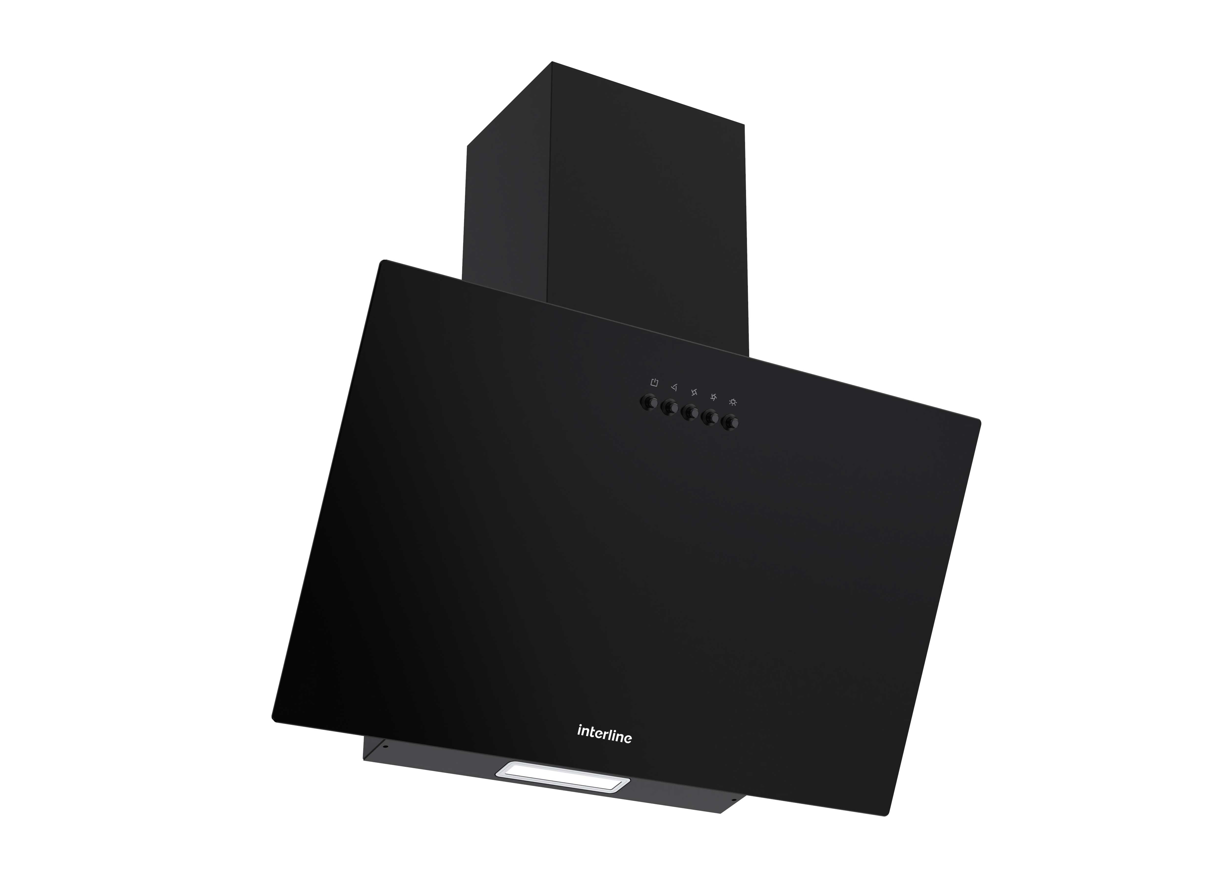 Витяжка Interline TEFFI SLIM BL A/60/GL/PB - 3